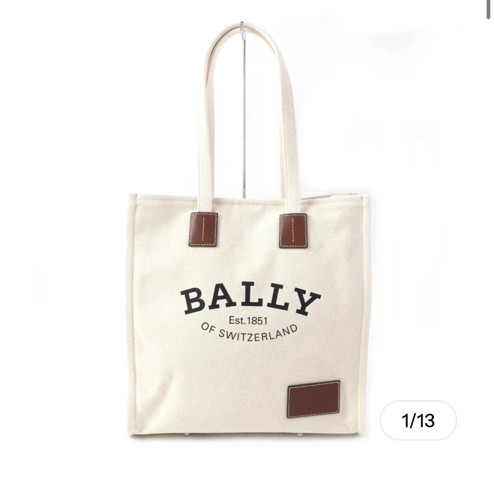 Bally Canvas Tote Bag